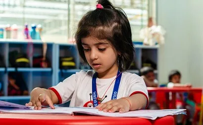 At GoldenBee Global School day care in BTM Layout,