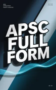 APSC Full Form